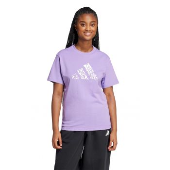 Tricou din bumbac cu imprimeu logo