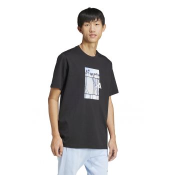 Tricou lejer din bumbac Lens Elevated