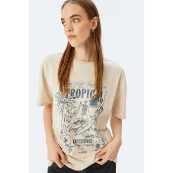 Tricou supradimensionat din bumbac