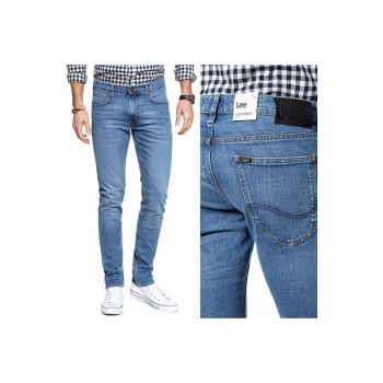 Blugi barbati -  Luke - Bumbac - Lungi - Barbati - Slim fit - W26-L32 US - Albastru