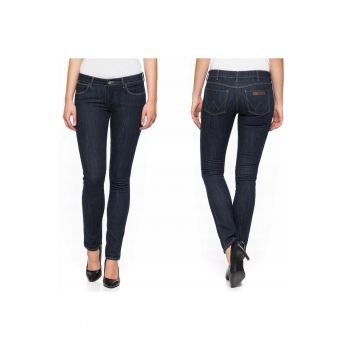 Blugi dama -  103-133 - Bumbac - Lungi - Petite - Denim - W26-L34 US - Albastru