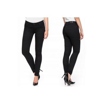 Blugi dama -  91-24 - Bumbac - Lungi - Petite - Denim - W22-L31 US - Negru