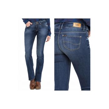Blugi dama -  Joliet - 43622-46 - Bumbac|Poliester|Elastan - Lungi - Bootcut - Denim - W28-L33 US - Albastru