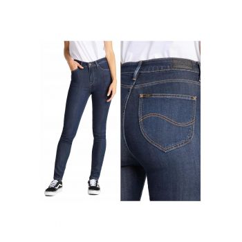 Blugi dama -  Scarlett High - 23062-46 - Bumbac - Lungi - Petite - Denim - W28-L33 US - Albastru