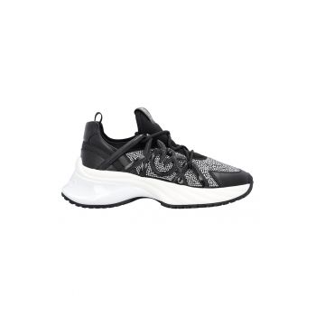 Pantofi sport slip-on cu strasuri