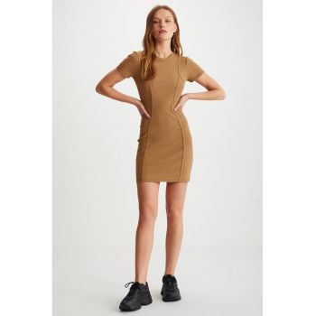 Rochie-tricou striata Melisenda