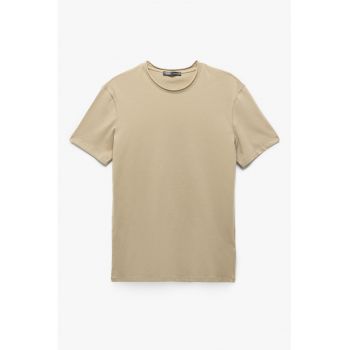 Tricou cu decolteu rotund