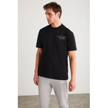 Tricou cu imprimeu foto Malik