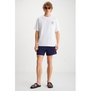 Tricou cu imprimeu pe partea din spate