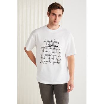 Tricou cu imprimeu text