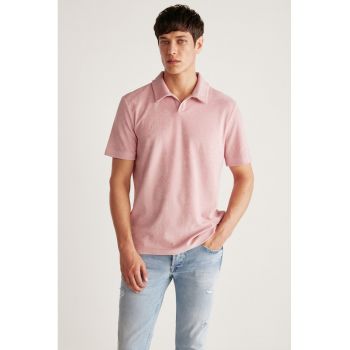 Tricou polo cu model uni