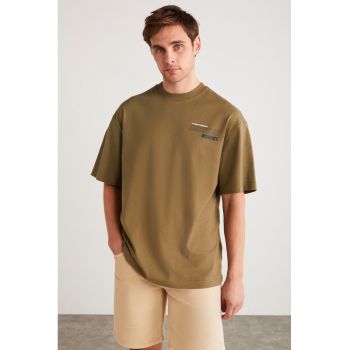 Tricou supradimensionat din bumbac Allen