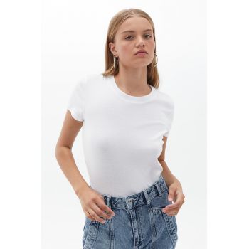 Tricou uni de bumbac