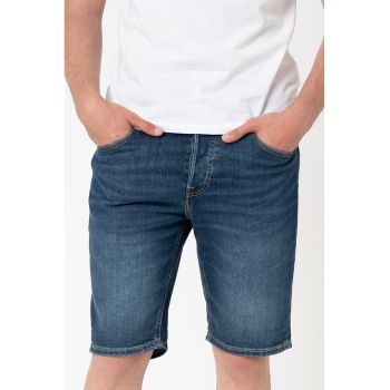Bermude regular fit din denim