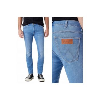 Blugi barbati -  Larston - Bumbac - Lungi - Barbati - Slim fit - W34-L30 US - Albastru