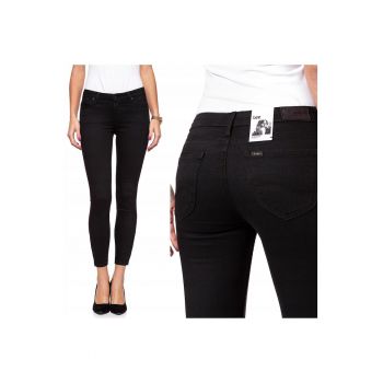 Blugi dama -  7476-26 - Bumbac - Scurti - Petite - Denim - W24-L31 US - Negru