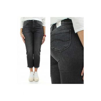 Blugi dama -  Boyfriend - 24847-27 - Bumbac - Scurti - Boyfriend - Denim - W25-L31 US - Gri