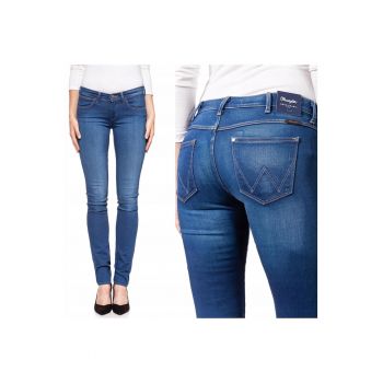 Blugi dama -  Corynn - 520-135 - Bumbac|Elastan - Lungi - Petite - Denim - W28-L34 US - Albastru