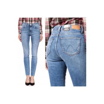 Blugi dama -  High Rise Skinny - 10625-184 - Bumbac - Lungi - Petite - Denim - W24-L32 US - Albastru
