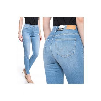 Blugi dama -  High Rise Skinny - 18903-184 - Bumbac - Lungi - Petite - Denim - W24-L32 US - Albastru