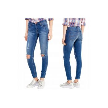 Blugi dama -  Jodee - 24845-46 - Bumbac - Lungi - Petite - Denim - W28-L33 US - Albastru