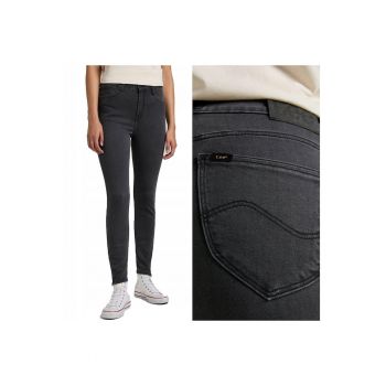 Blugi dama -  L31Bsysz - 43792-29 - Bumbac - Scurti - Petite - Denim - W27-L31 US - Gri