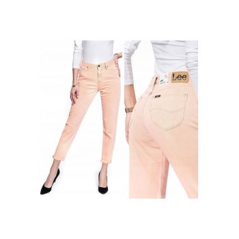 Blugi dama -  Mom - 22888-30 - Bumbac - Lungi - Mom Fit - Denim - W28-L31 US - Portocaliu