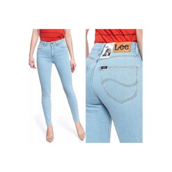 Blugi dama -  Scarlett - 20547-26 - Bumbac - Lungi - Petite - Denim - W24-L31 US - Albastru