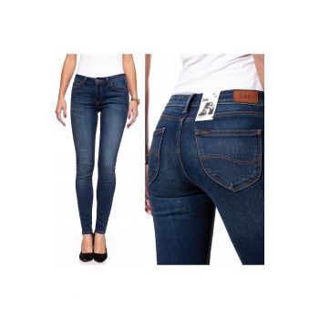 Blugi dama -  Scarlett Skinny - 7494-43 - Bumbac - Lungi - Petite - Denim - W25-L33 US - Albastru