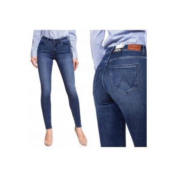 Blugi dama -  Skinny - 10889-185 - Bumbac - Lungi - Super skinny - Denim - W25-L32 US - Albastru