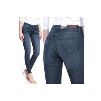 Blugi dama -  Skinny - 11079-185 - Bumbac - Lungi - Petite - Denim - W25-L32 US - Albastru