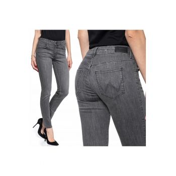 Blugi dama -  Slim - 20983-79 - Bumbac - Lungi - Petite - Denim - W26-L32 US - Gri