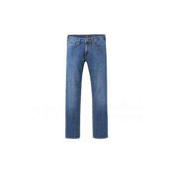 Blugi regular fit cu aspect decolorat Daren
