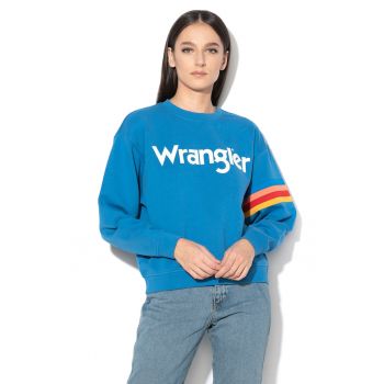 Bluza sport cu imprimeu logo