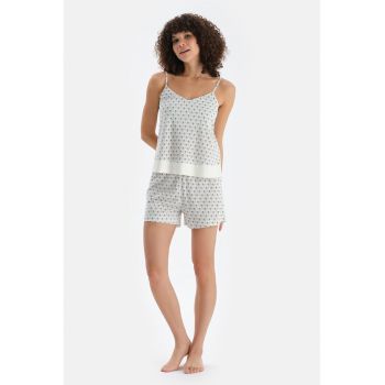 Pijama din amestec de bumbac - 2 piese