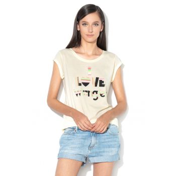 Tricou cu imprimeu text