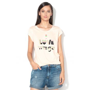 Tricou cu imprimeu text