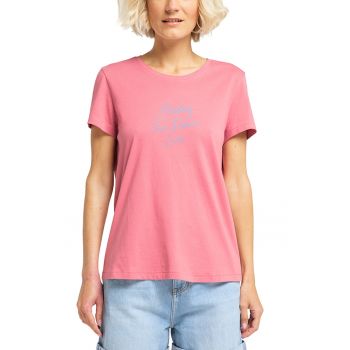 Tricou cu logo si imprimeu text