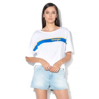 Tricou din amestec de modal cu maneci ample