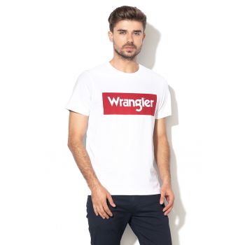 Tricou din bumbac cu imprimeu logo
