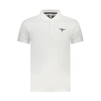 Tricou polo barbati - din bumbac - cu mini logo - Regular fit