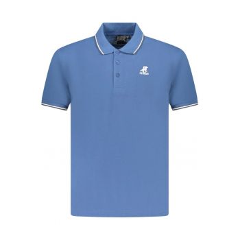 U.S. Grand POLO Tricou polo barbati cu logo brodat - cu detalii contrastante - din bumbac - Regular fit