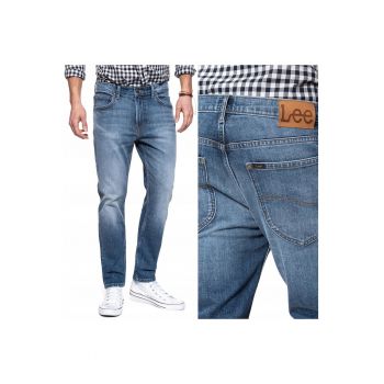 Blugi barbati -  Rider Cropped - Bumbac - Trei sferturi - Barbati - Slim fit - W31-L34 US - Albastru