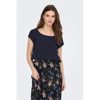 Bluza vaporoasa cu maneci scurte Nova