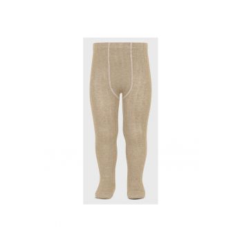 Colanti copii -  0000301071181_0_3M - Bumbac - Bej - 50 - 62 CM
