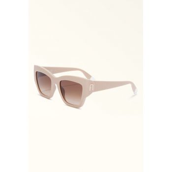 Ochelari de soare cat-eye cu lentile in degrade