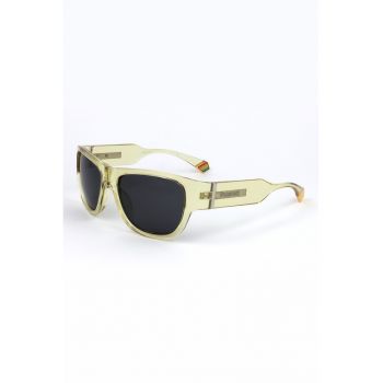 Ochelari de soare dreptunghiulari unisex cu lentile polarizate