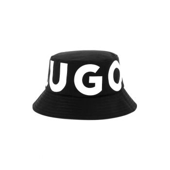 Palarie bucket reversibila cu logo