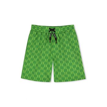Pantaloni scurti de baie cu imprimeu logo