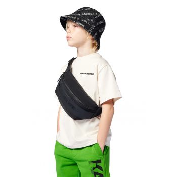 Pantaloni scurti din amestec de bumbac cu imprimeu logo